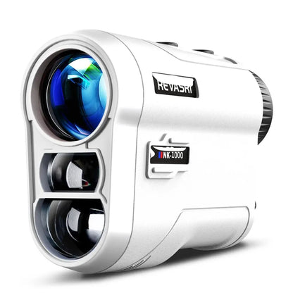 REVASRI Golf Laser Rangefinder Rechargeable 600M/1000M 6X Magnification Monocular Telescope Range Finder for Outdoor Sports