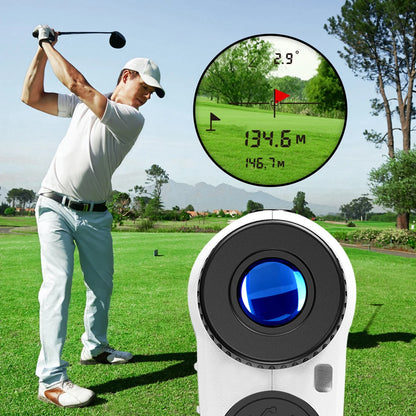 REVASRI Golf Laser Rangefinder Rechargeable 600M/1000M 6X Magnification Monocular Telescope Range Finder for Outdoor Sports